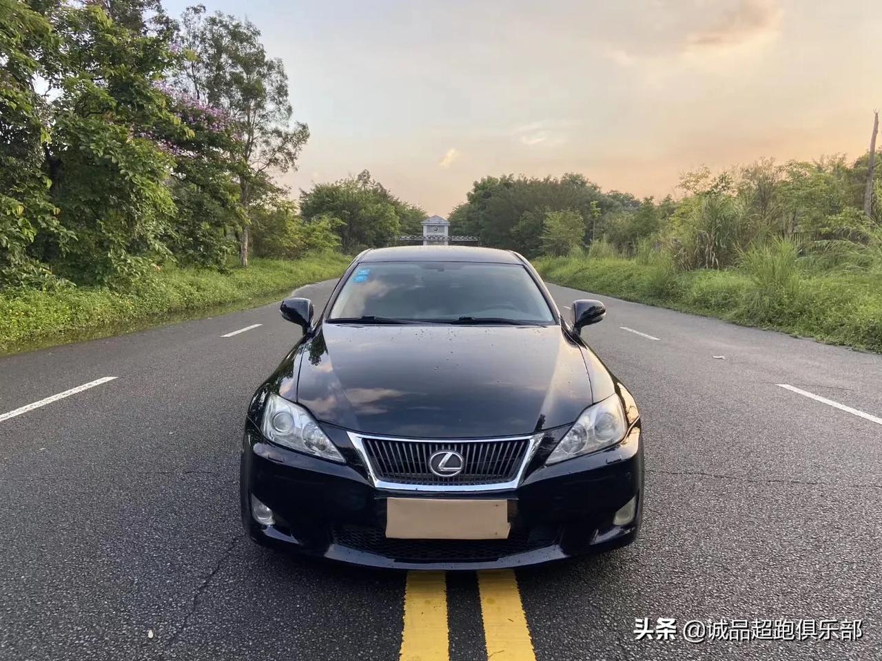 65w12款雷克萨斯is300黑色米内无匙进入一键启动