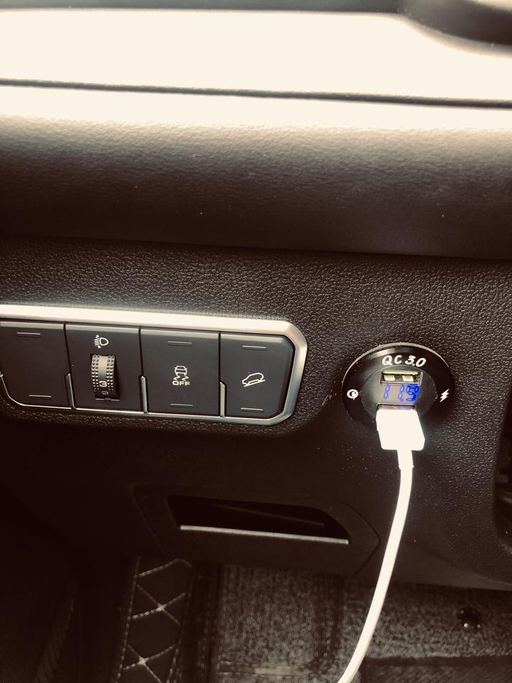 给m6plus点烟器改usb,主驾驶加个uab_哈弗m6车友圈_懂车帝