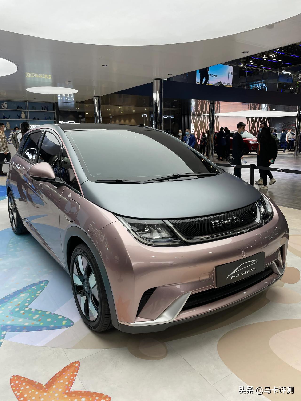 的海洋美学设计这一款叫做海豚未来还会有鲨鱼鲸鱼吧比亚迪上海车展