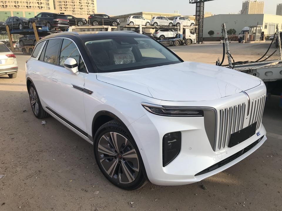 白色也挺好看的_红旗e-hs9车友圈_武汉泰岳红旗张晨_懂车帝