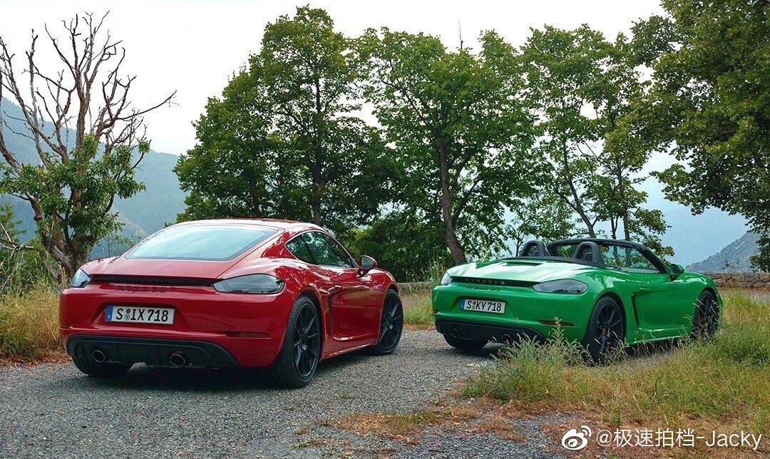 保時捷推出了718 boxster 和 cayman的gts