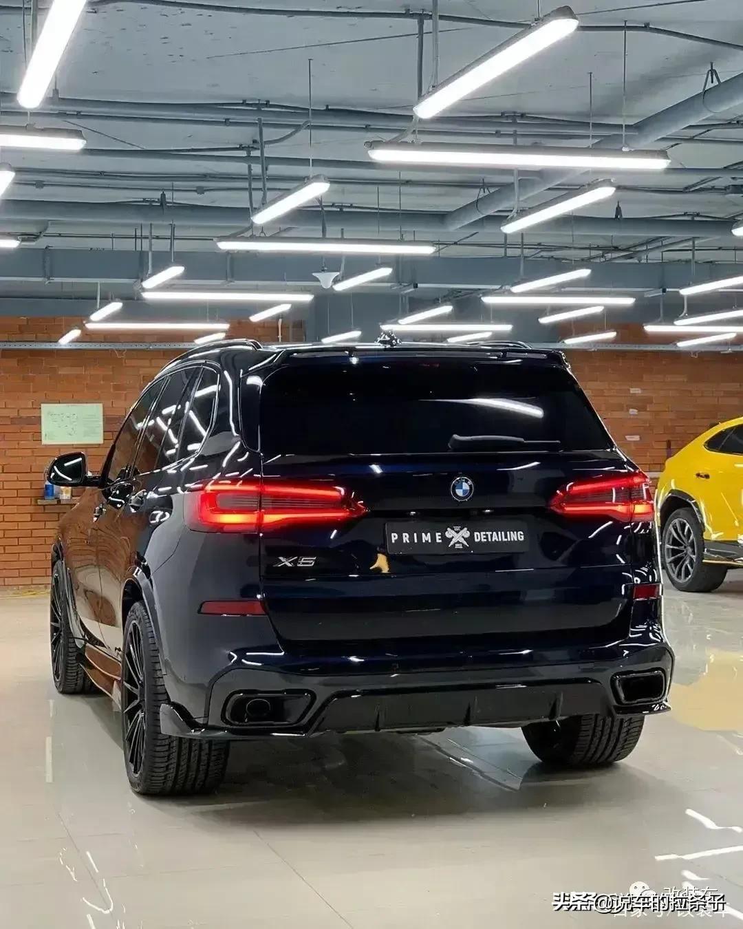 看到一辆别人的x5真心帅啊