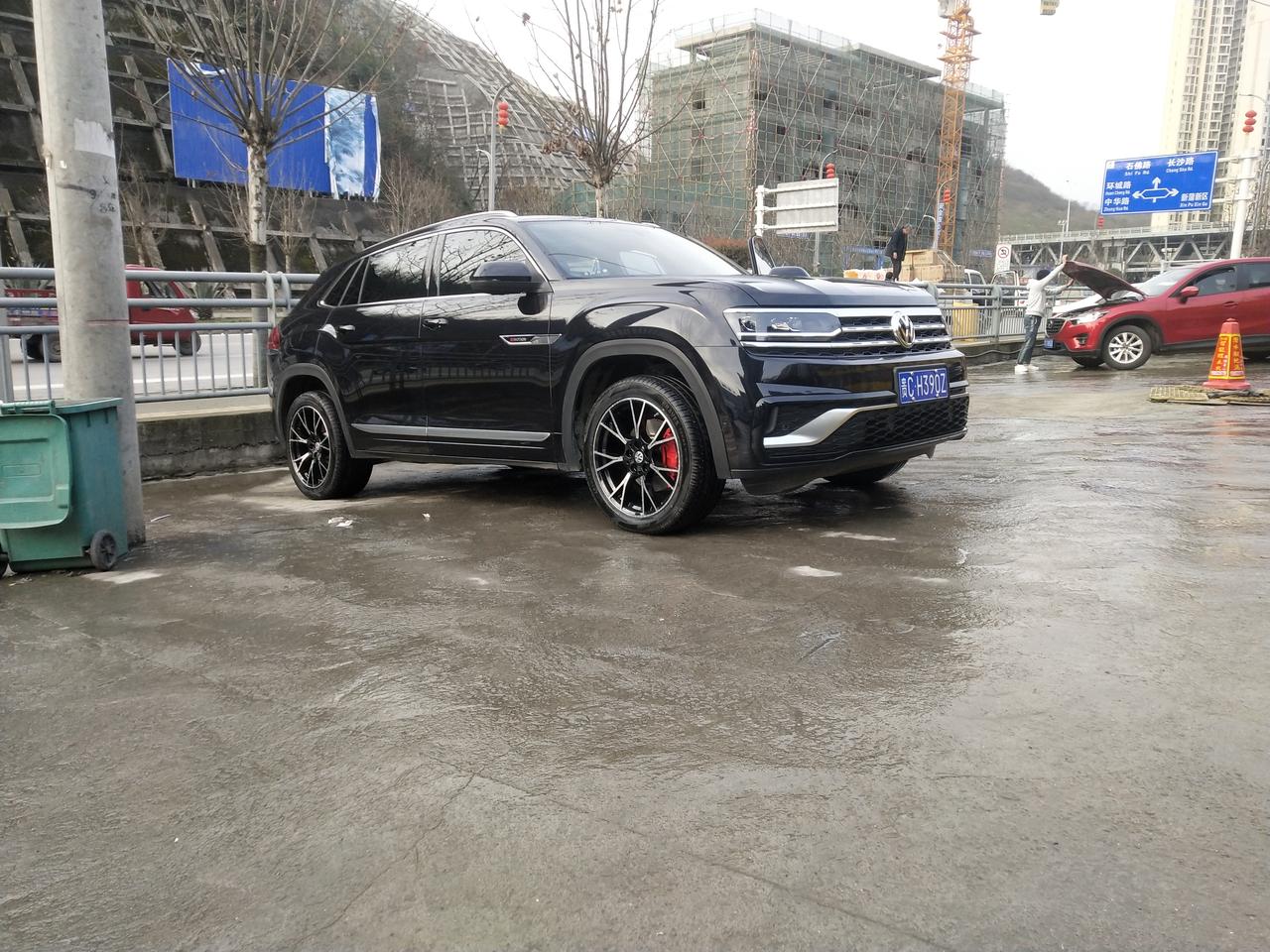 今天去改了一套 轮毂_途昂x车友圈_懂车帝