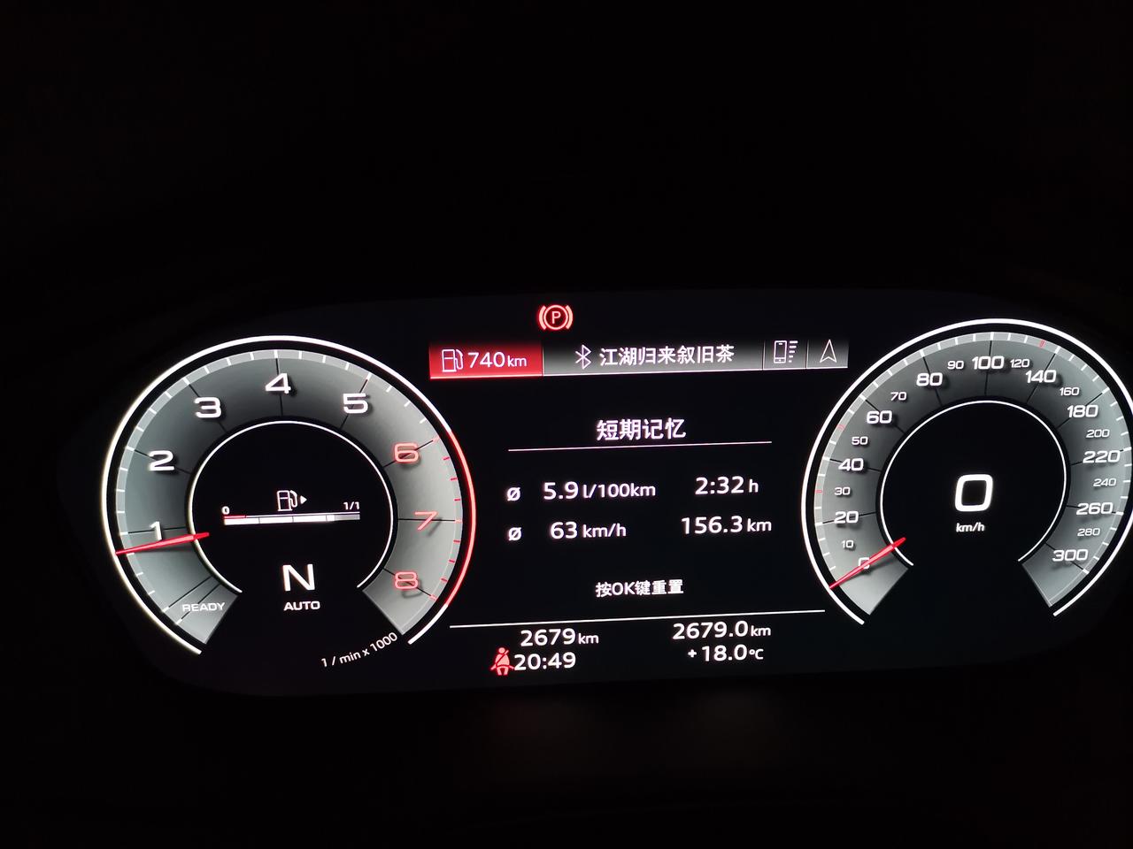 这油耗如何?就是不知道仪表显示准不准_奥迪a4l车友圈_懂车帝