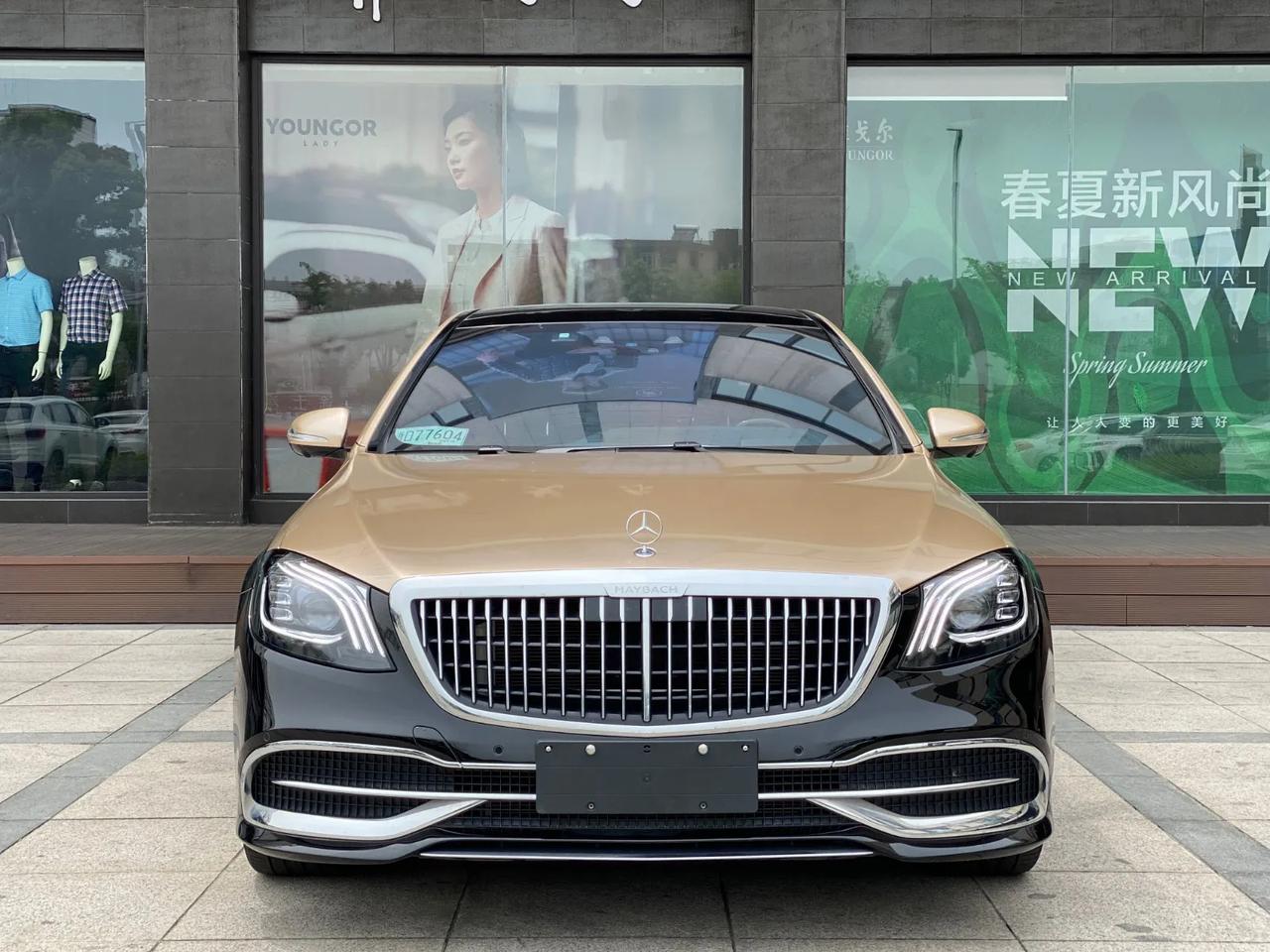 奔驰迈巴赫s级s450上牌日期2021年1月排气量30表显里程12万车况说明21