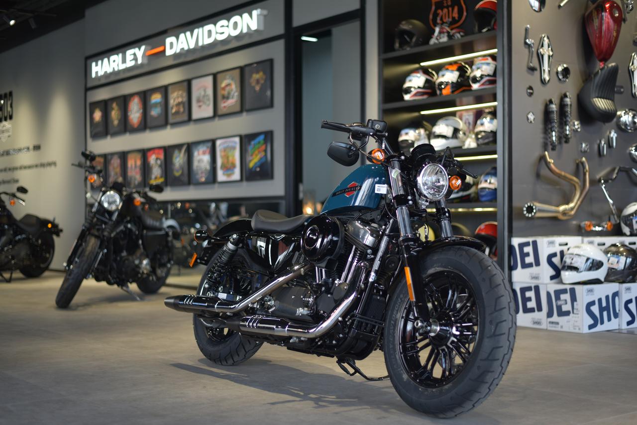 2021,哈雷x48 颜值正义_摩托车_懂车帝