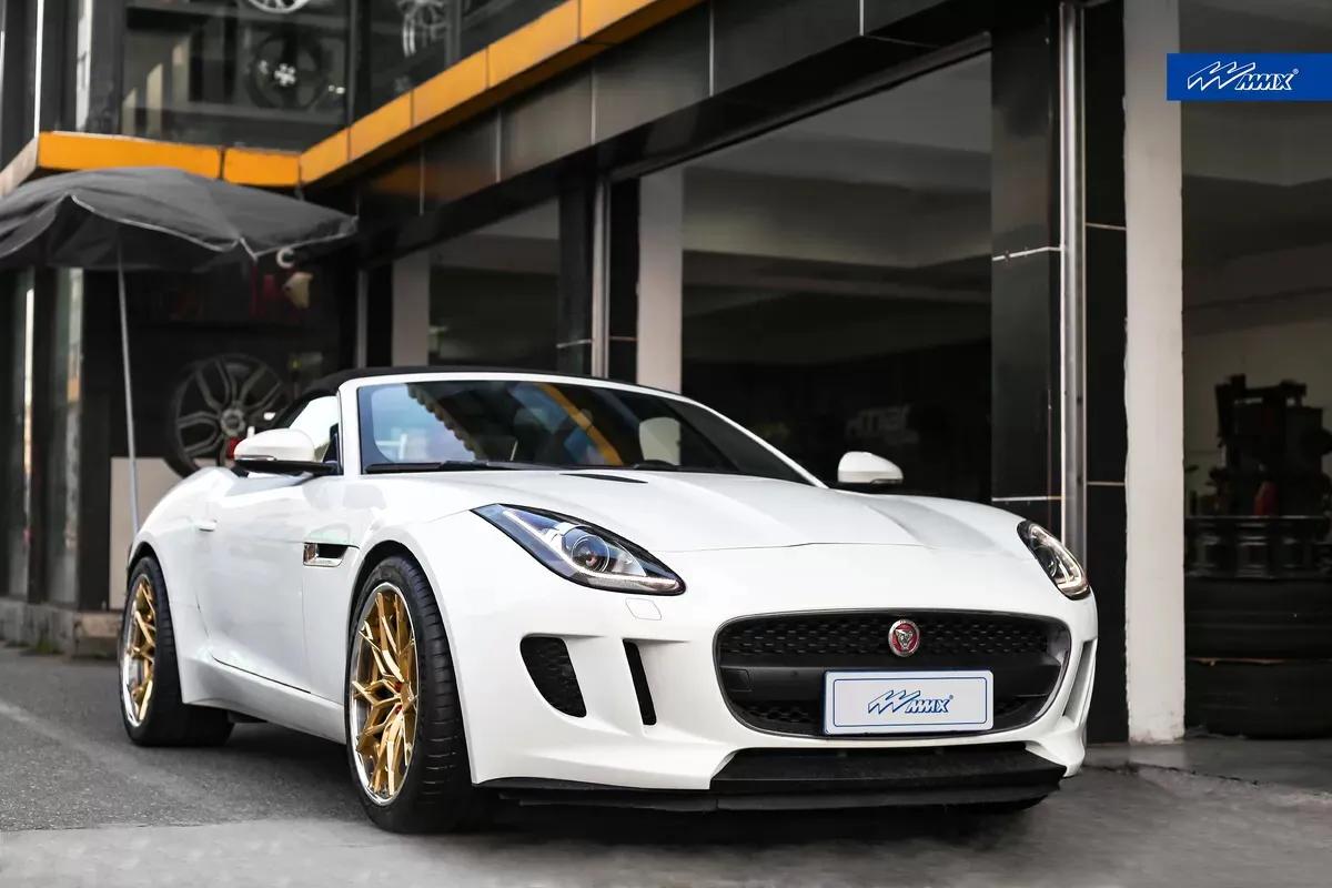 捷豹f type sc敞篷版轮毂改装案例#mmx轮毂##汽车