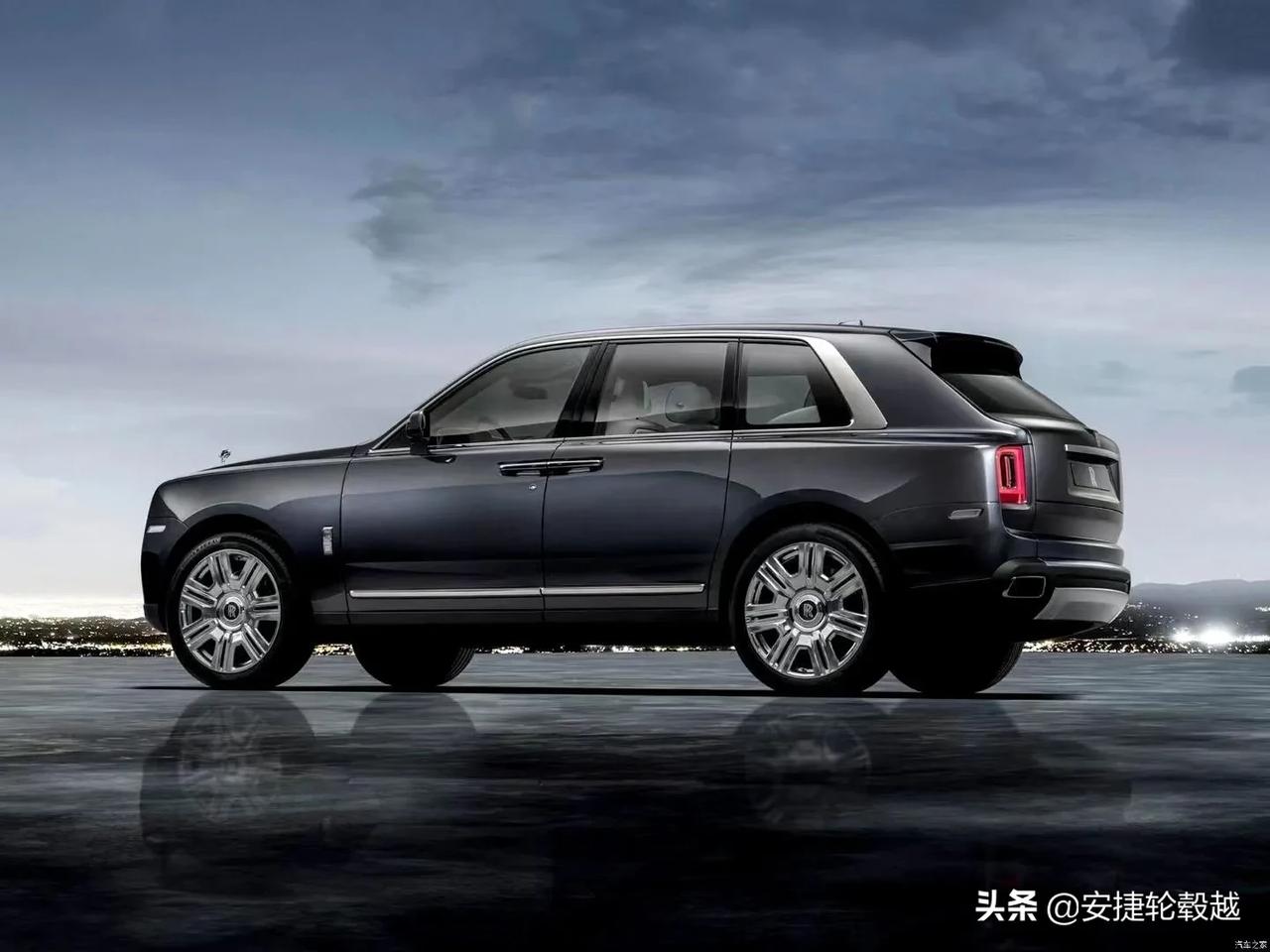 劳斯莱斯库里南新车下原厂22寸连原配胎国内唯一装幻影魅影古斯特