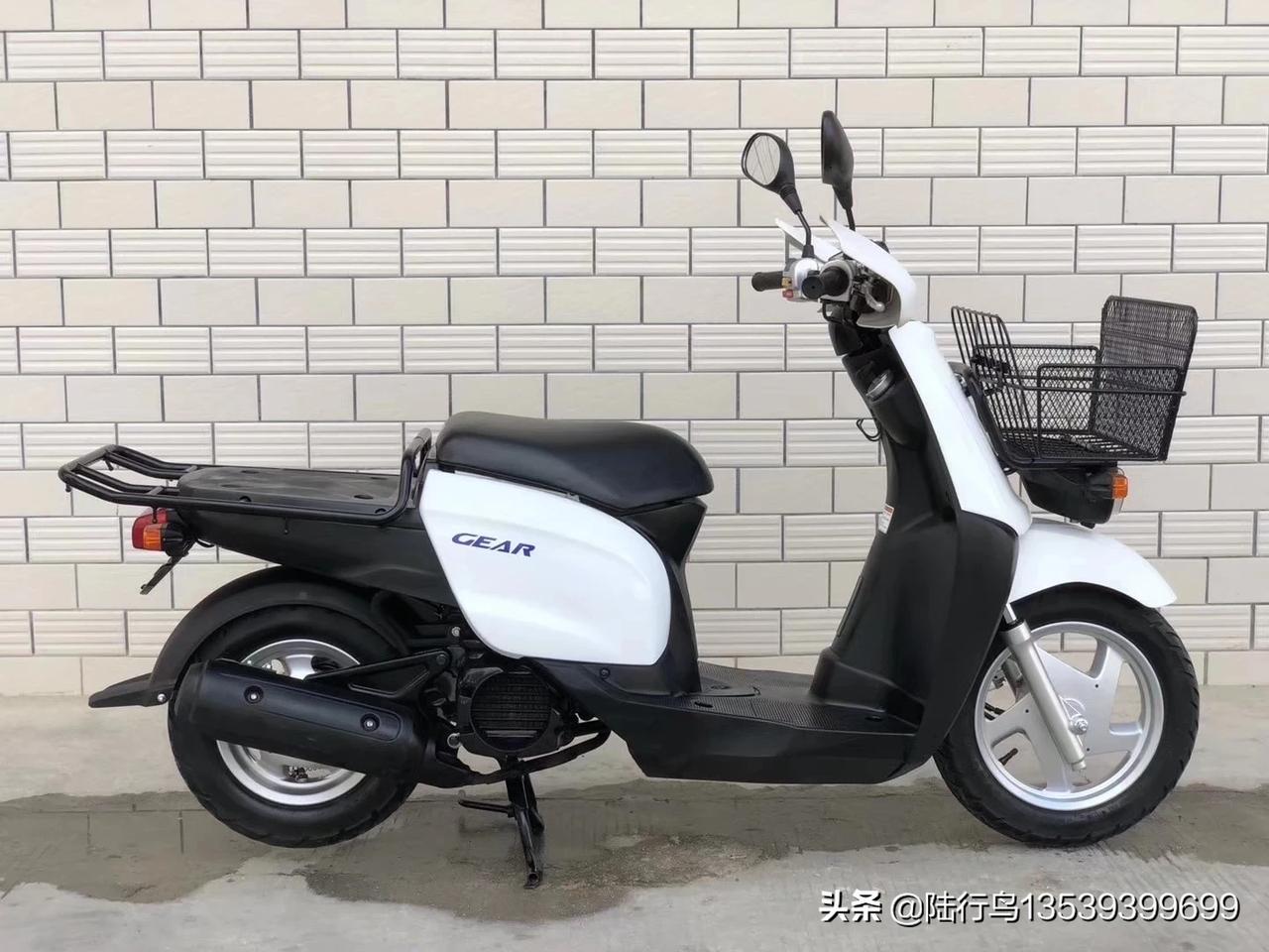 原装进口雅马哈大货架 gear50 电喷3气门发动机,省油有