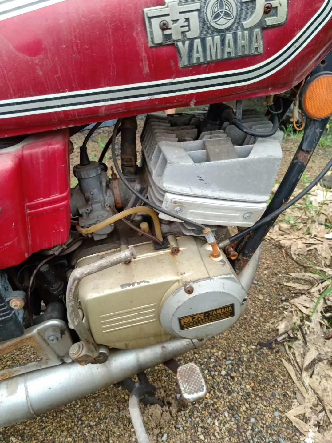 九几年的老古董雅马哈南方125 这个车现在非常少了 懂货的来