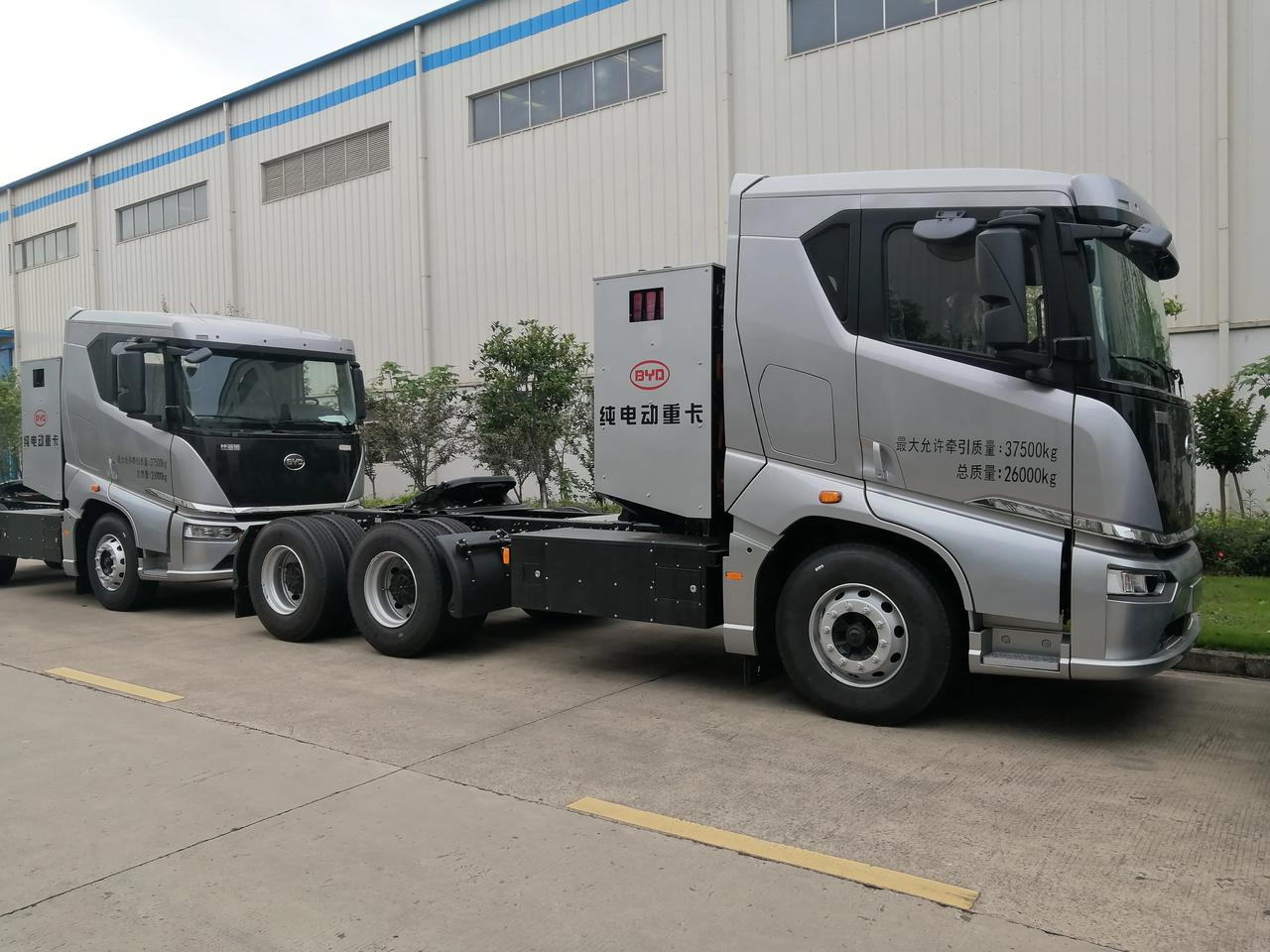 比亚迪重卡新能源车你看到了吗