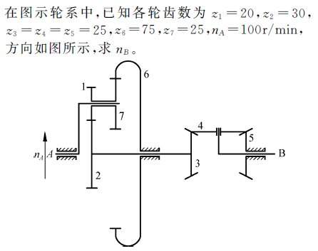 第七章齿轮系及其设计75轮系的功能含答案机械原理