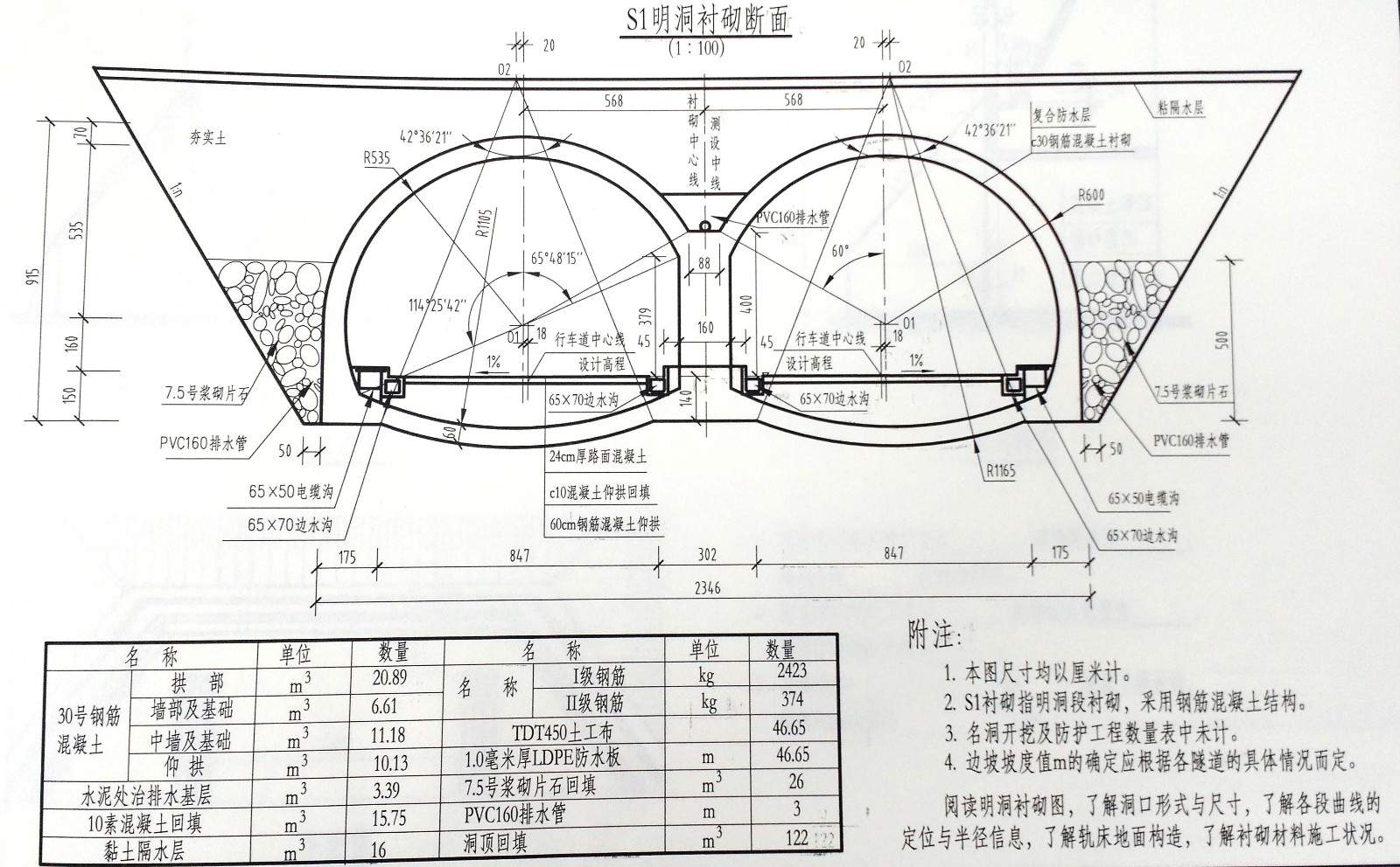 隧道洞门图jpg