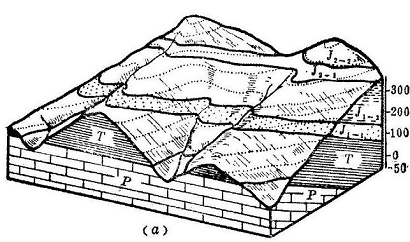 第7章地质图知识巩固基础篇含答案地质学与工程地质