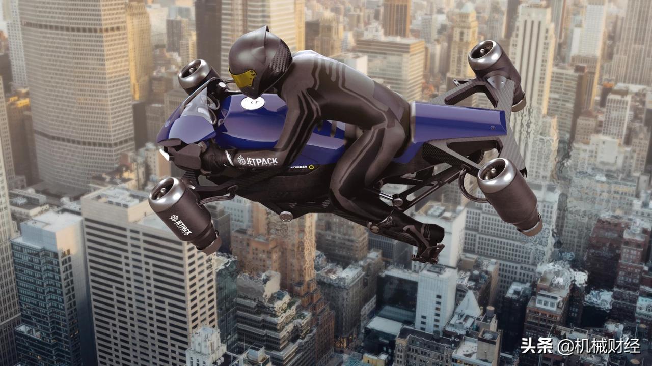 jetpack aviation 加速第二代飞行摩托车测试