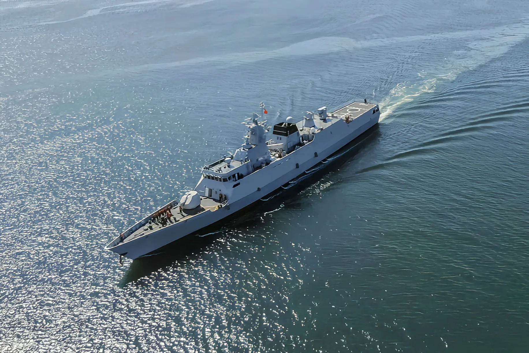 近海轻骑兵056a轻型护卫舰装备细节 九尾网