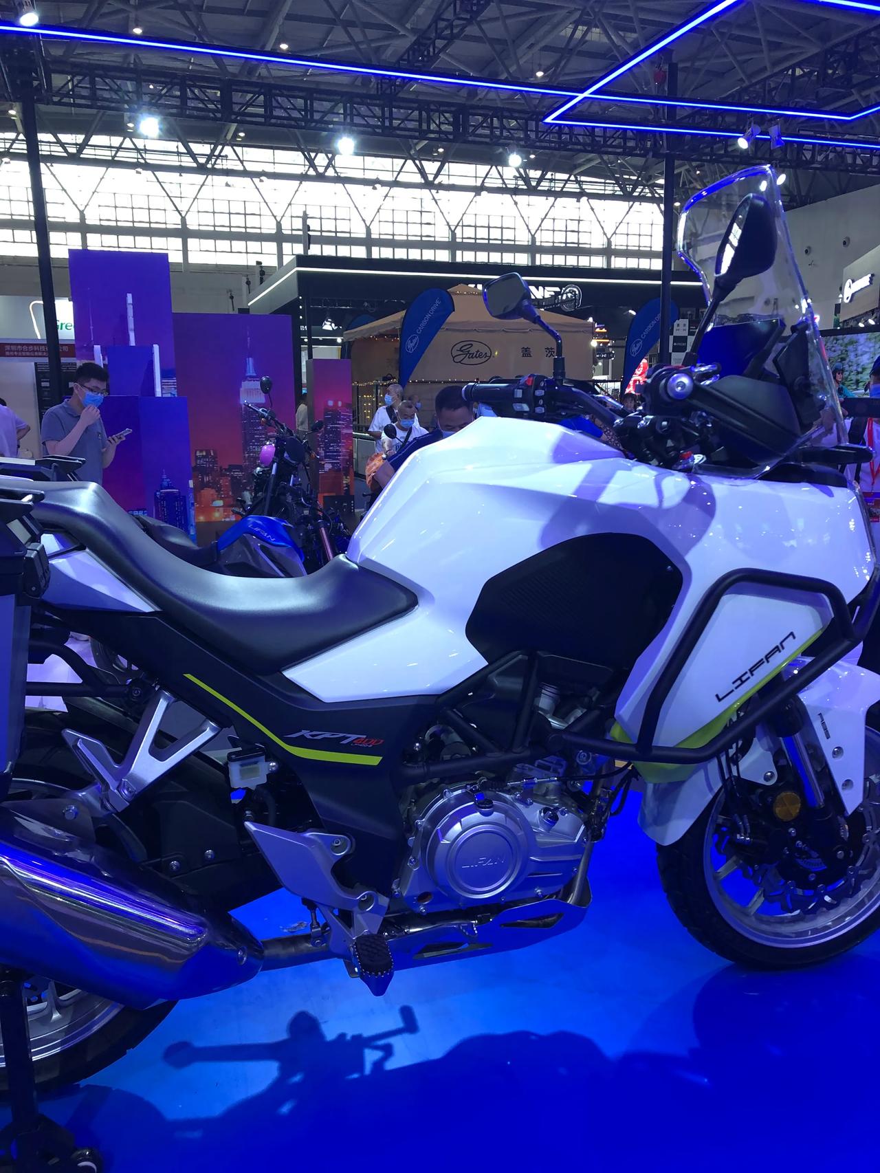 重庆头条##2021中国摩博会在重庆举行#力帆摩托在摩博会