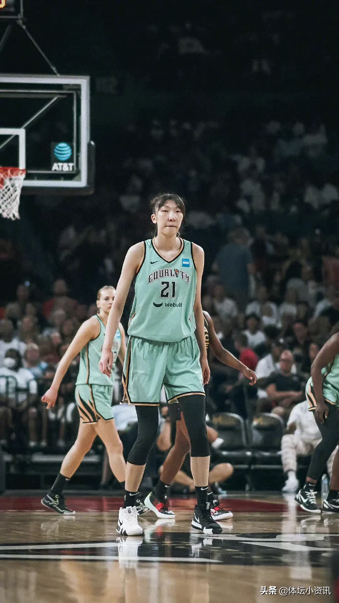 WNBA联赛自由人不敌王牌 中国女篮韩旭出场仅8分钟！-第1张图片