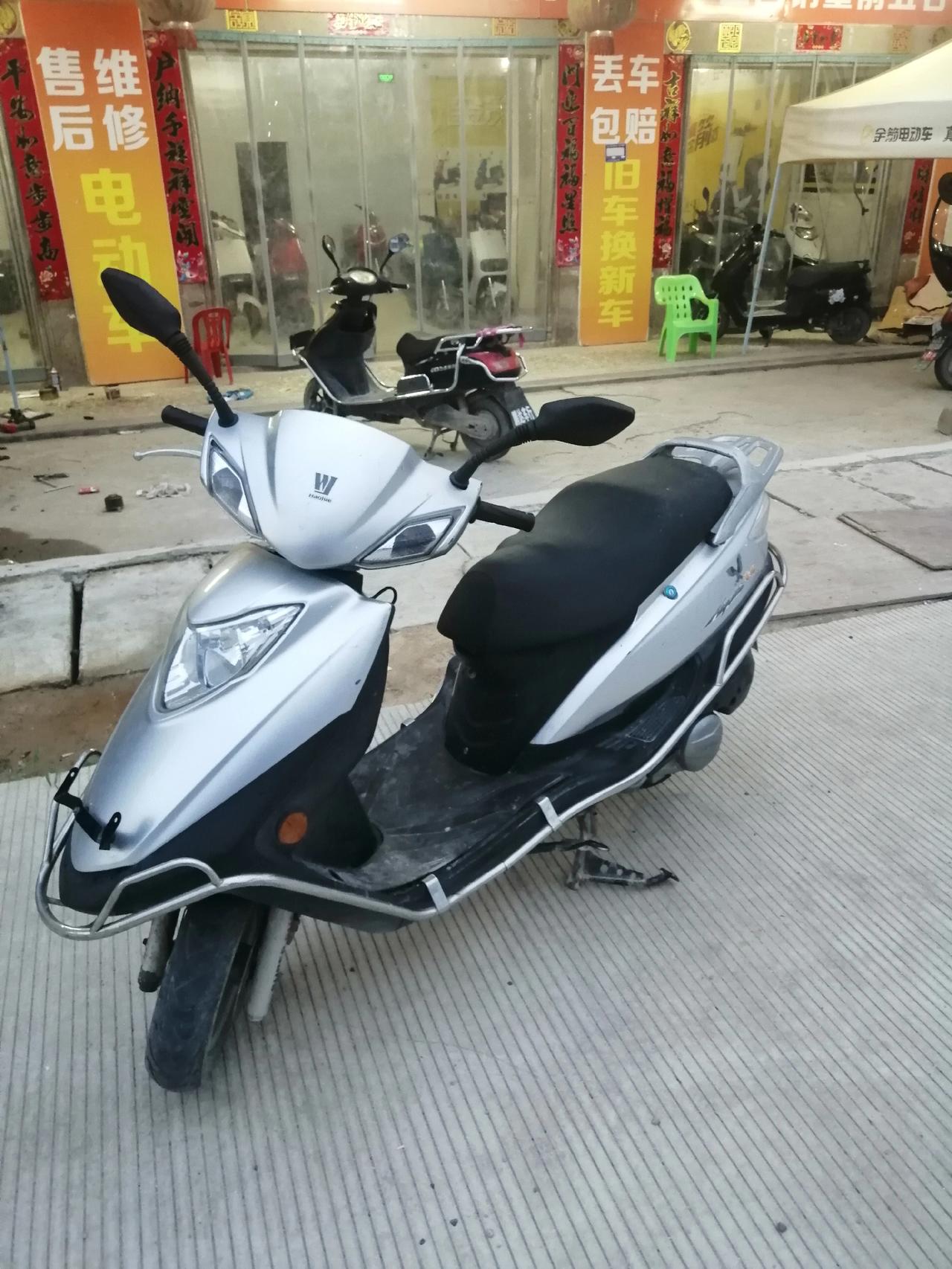 精品豪爵鹰钻125cc,声静力好,车况免嫌,关键机头全原装