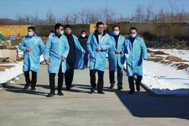 唐山市工信局局长孟祥印在丰润区调研指导民爆企业安全生产工作