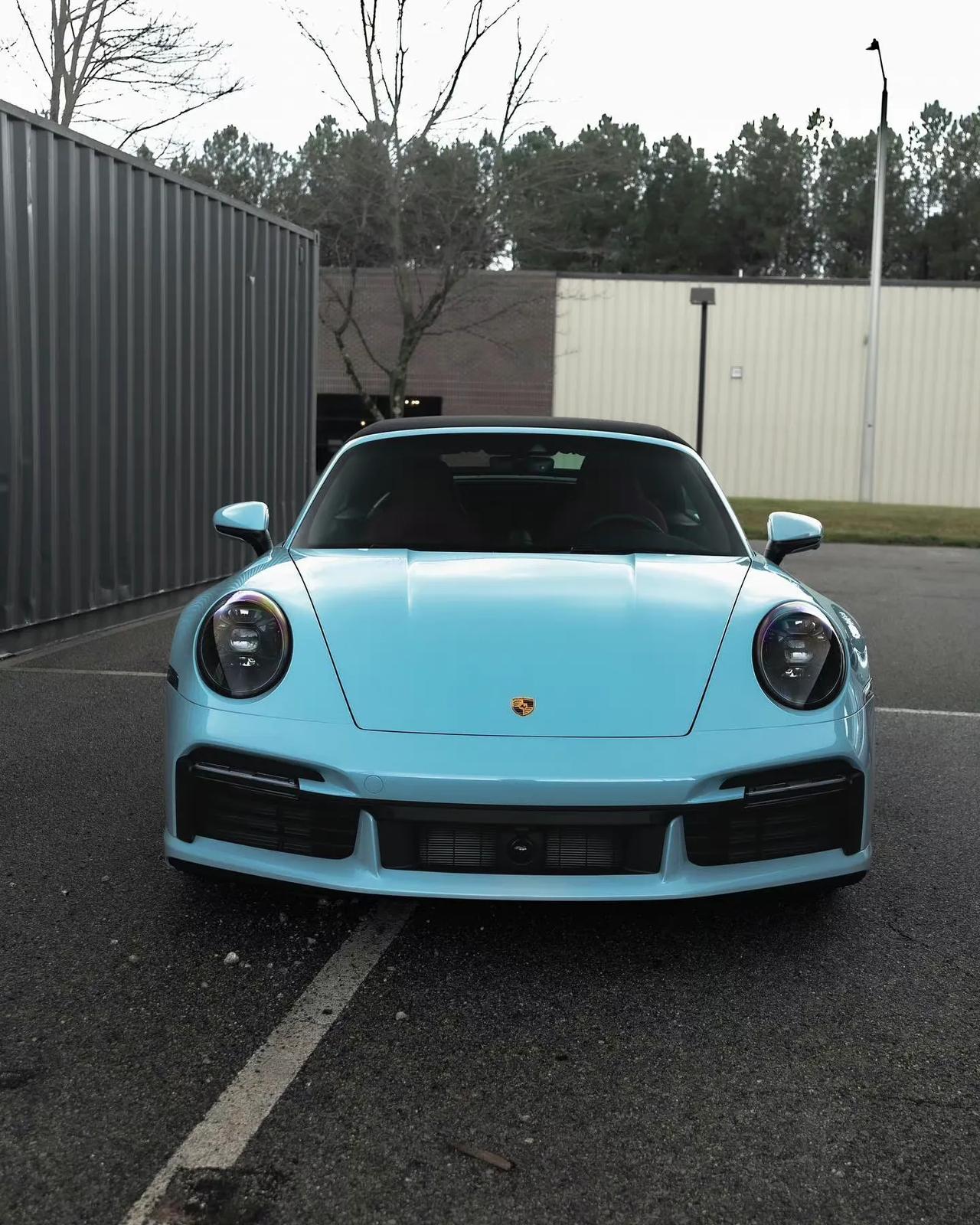 保时捷992turbospts迈森蓝