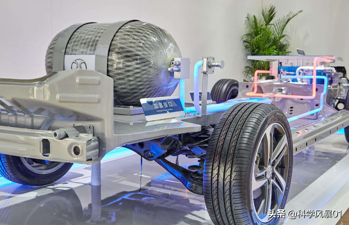 1个加氢站最少1200万,氢气价格是汽油的7倍,氢能源汽车的储氢罐为了