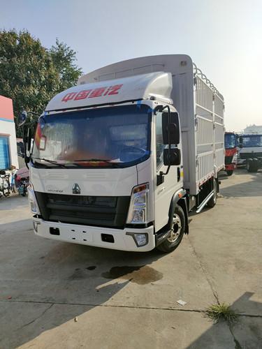 重汽豪沃轻卡悍将4.2米平板,厢货,高栏,冷藏多少钱?地址在