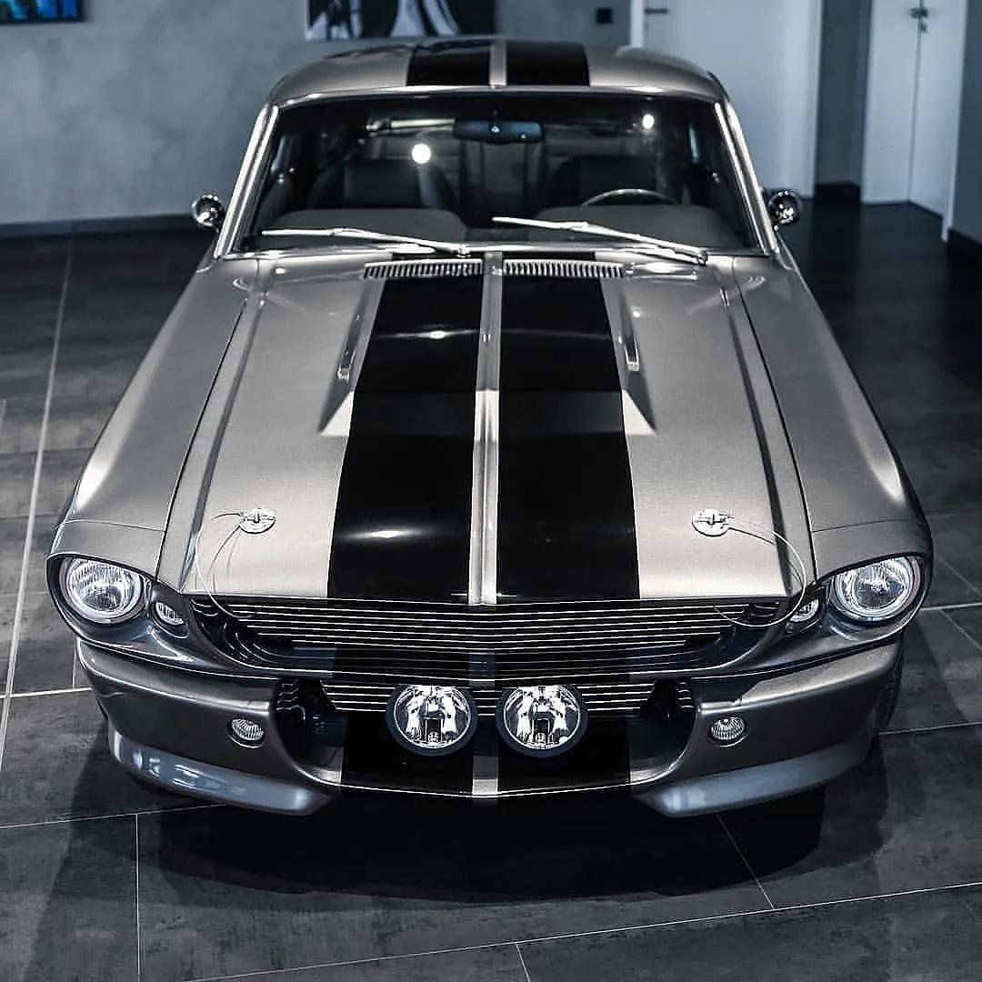 野马##经典#1967年野马埃莉诺eleanor#跑车