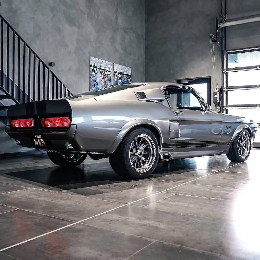 野马##经典#1967年野马埃莉诺eleanor#跑车