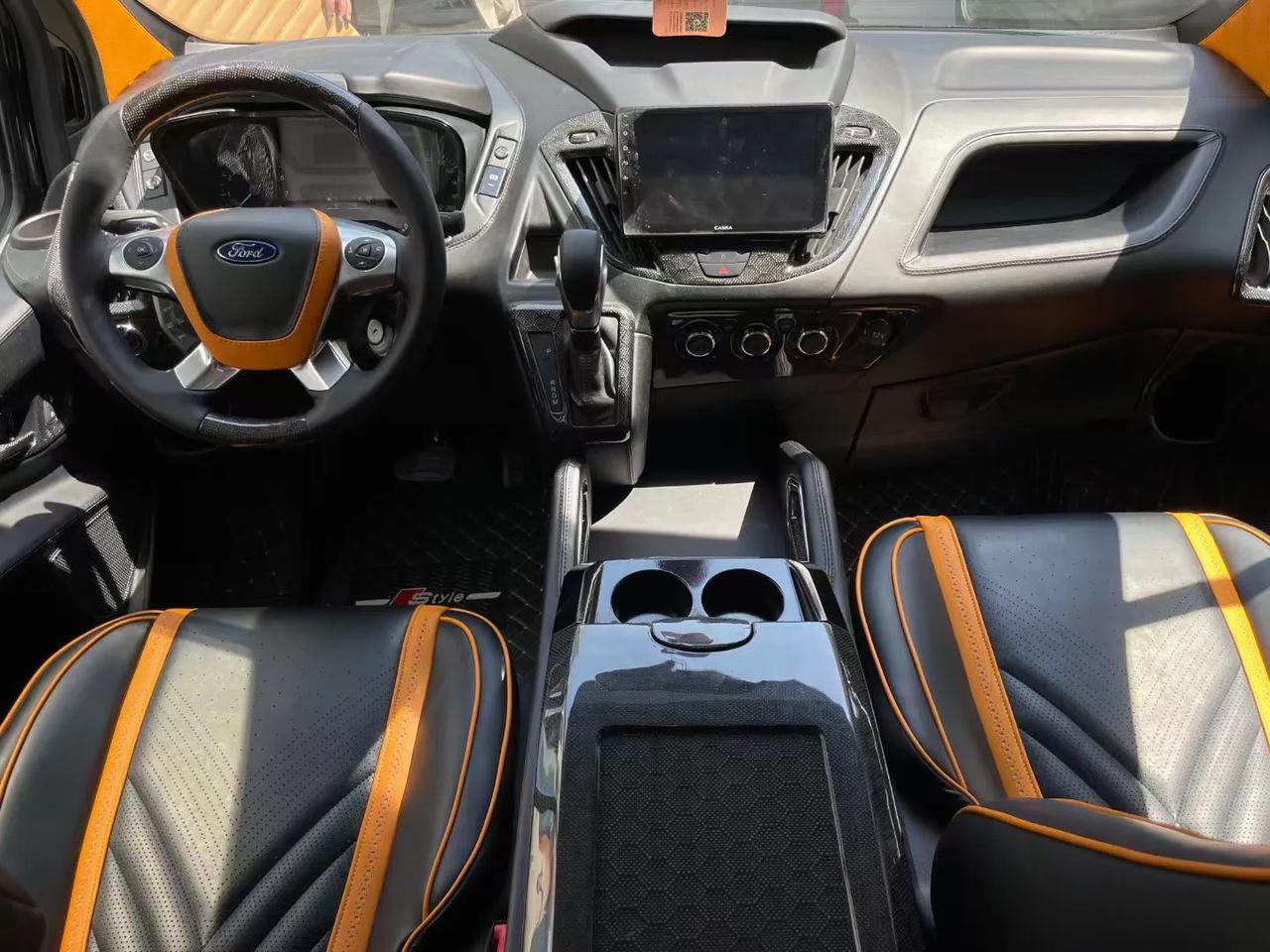 黑骑士三代 67爱马仕橙 典雅黑 锻造碳67u型沙发布局,整车