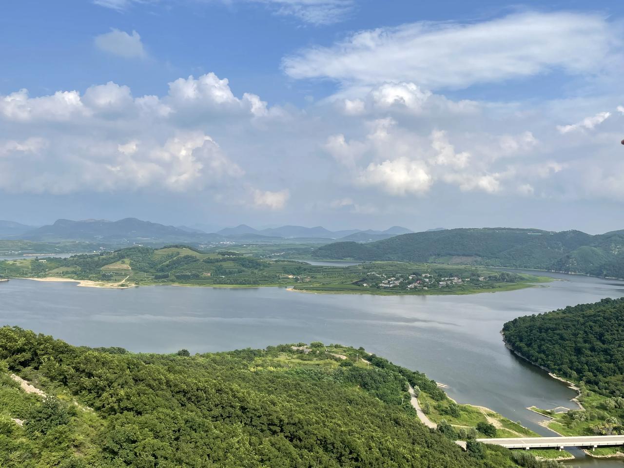 坐标瓦房店东风水库!上图!爬山,露营