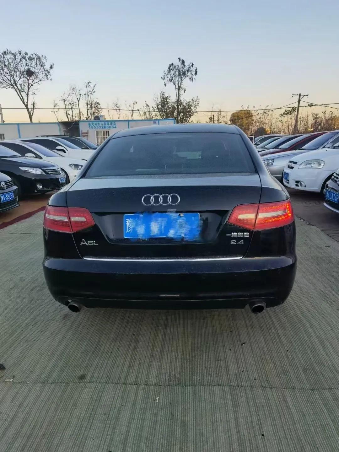 09年底奥迪a6补漆多无事故内饰外观都可新24排量v6发动机车好5x车二手