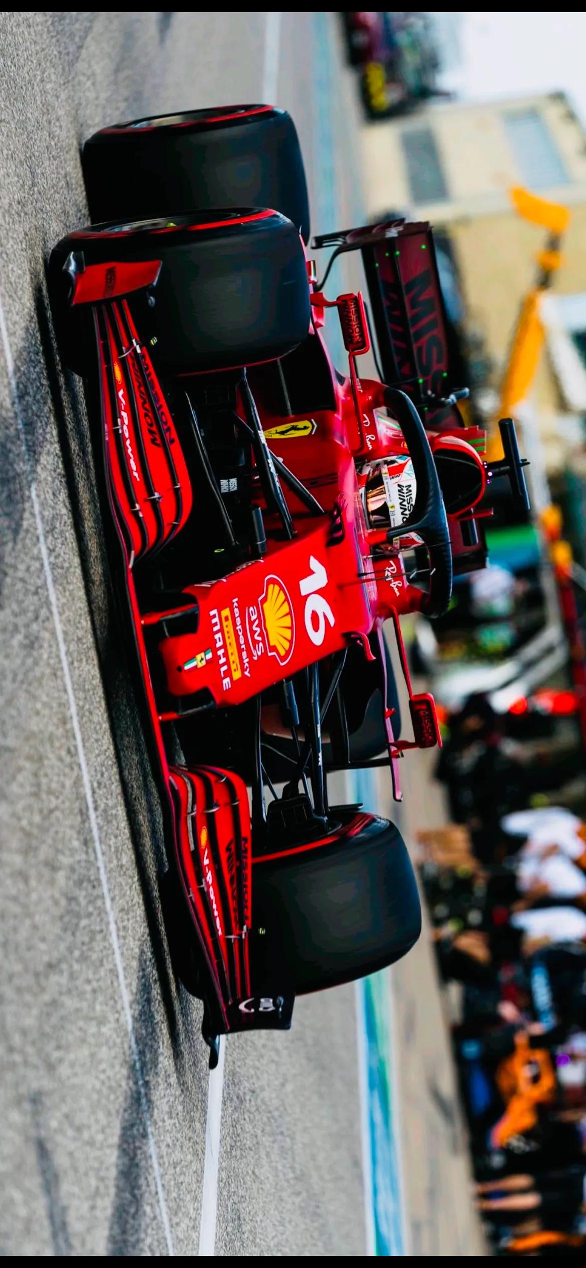 法拉利f1 16号赛车壁纸2021-12-23发布f1赛车壁纸