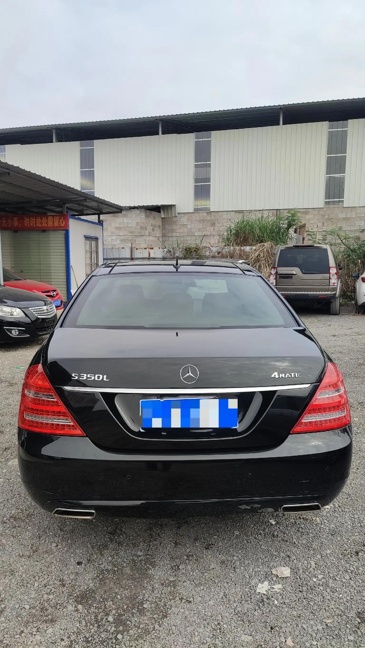 百万豪车09年奔驰s300l尊贵型新车100w30l自吸动力猛实表22万公里倒车