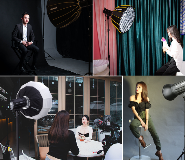 小功率LED影视灯在影视直播中的应用