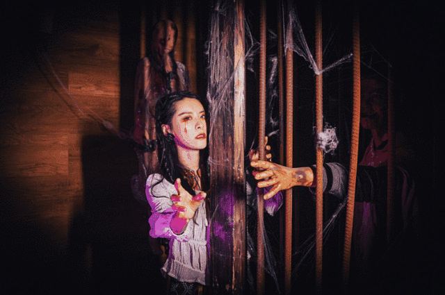 统统免费打卡大型互动体验项目《聊斋惊魂》鬼屋,光影馆等《清明上河