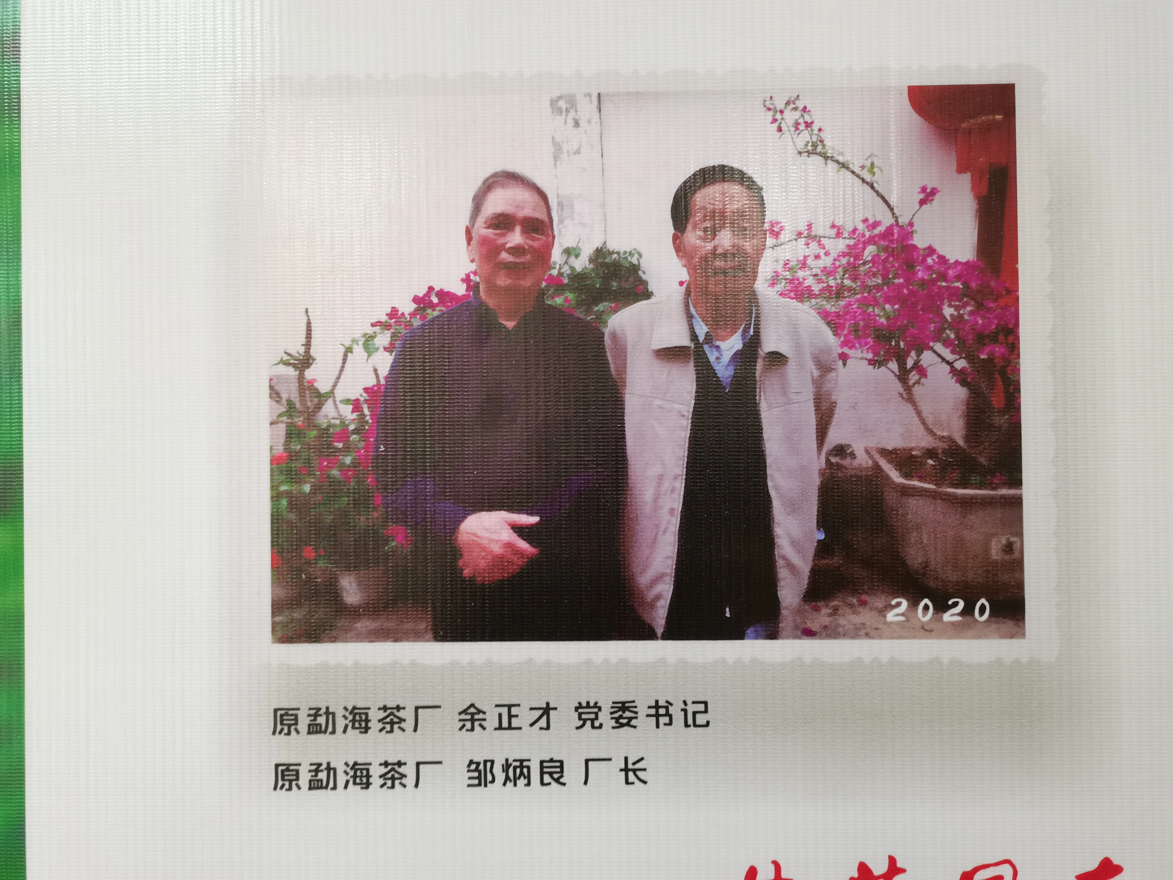 大益品牌创始人余正才鉴定的/勐海茶厂7 - 114知识网