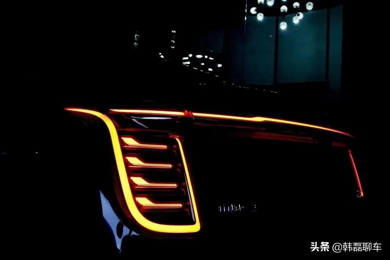 都说奥迪是灯厂但我觉得红旗h9的灯光真的是科技感满满太炫酷了