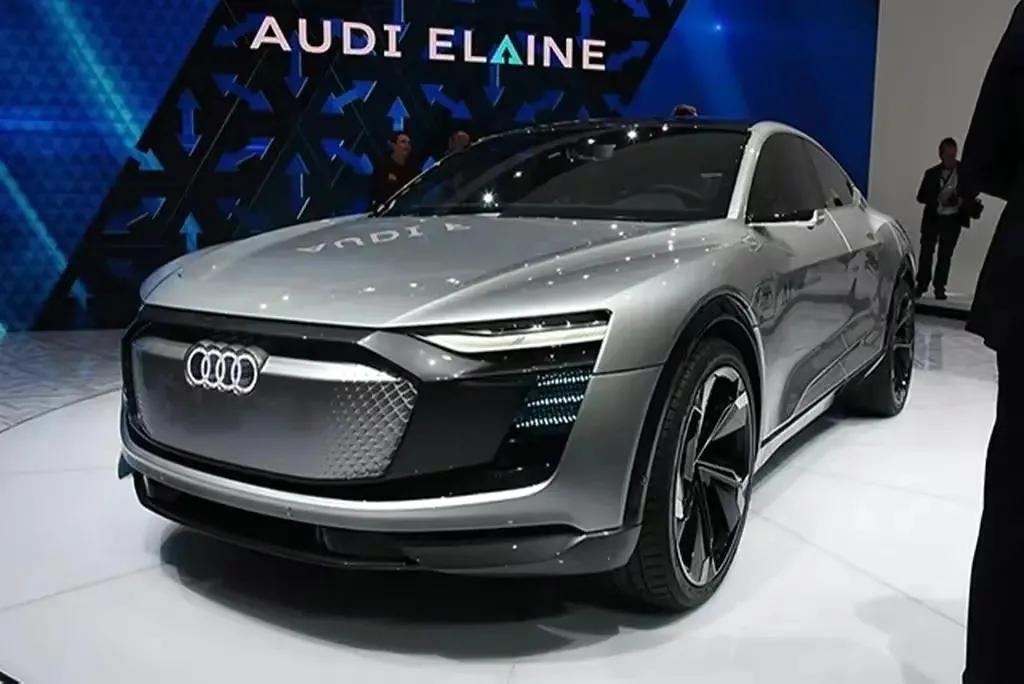 奥迪elaine的颜值很不错撒