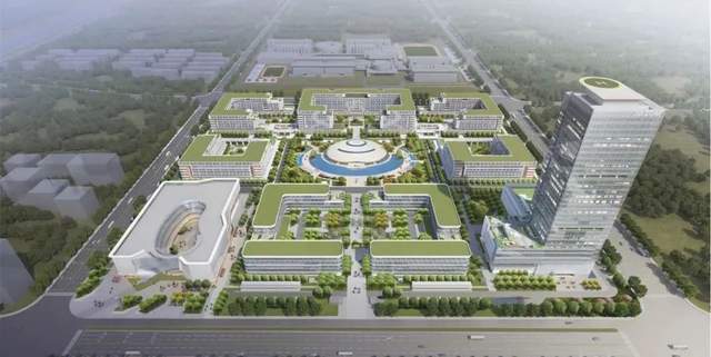 宿迁第一高楼京东智慧城内部环境效果图