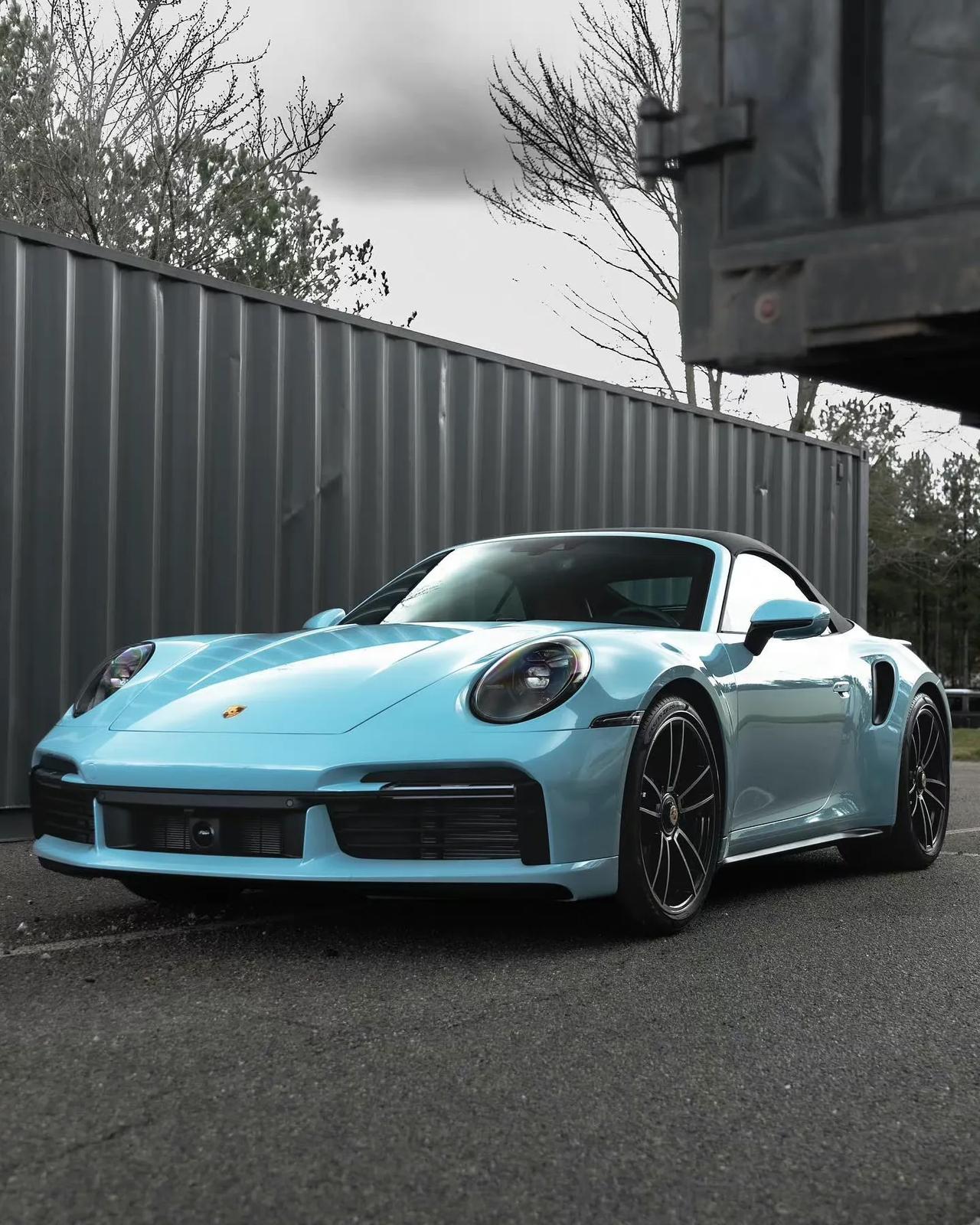 保时捷992turbospts迈森蓝