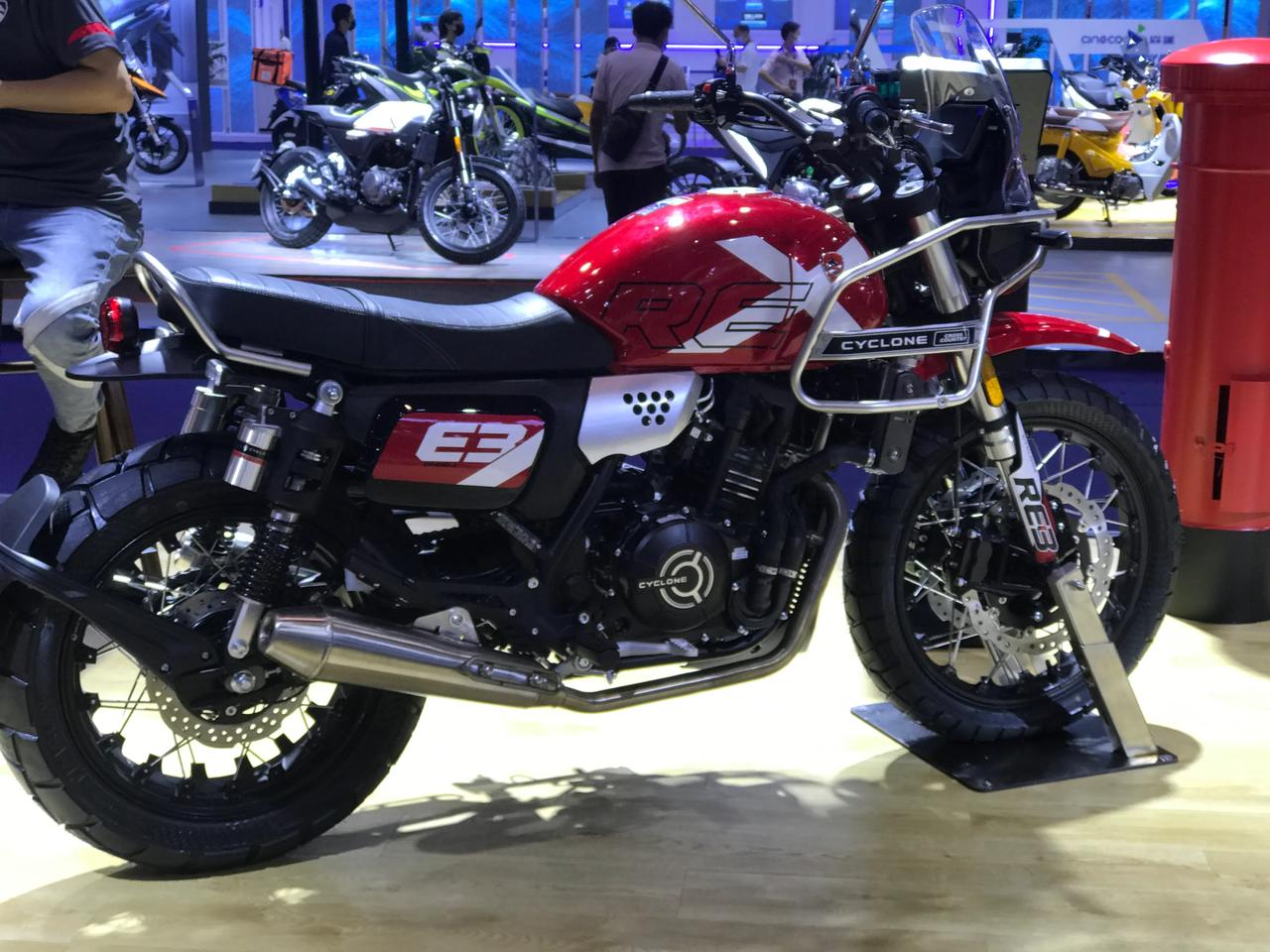 摩博会的最后一天 去领略机车文化 小鬼子的宏达 米国的印第安纳 确实