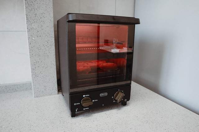 立式精致小户型烤箱｜ERNTE 黑金双层烤箱体验