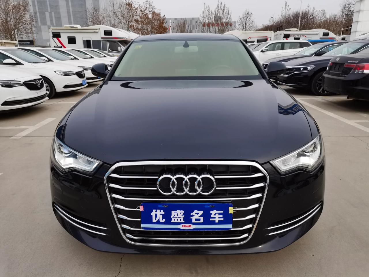 奥迪a6六缸2577cvt15年上牌原版原漆8万公里丝滑平顺