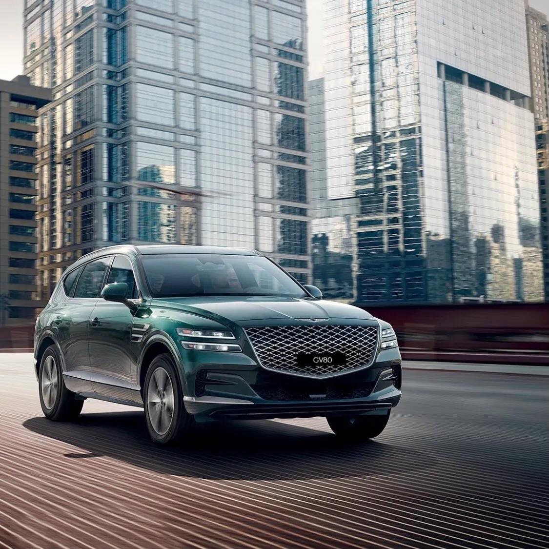 捷尼赛思 genesis gv80 中大型豪华suv,轴距接