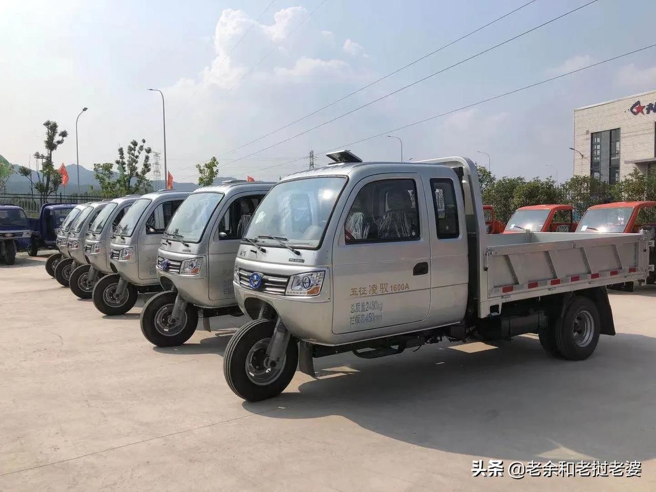 现在动不动就是柴油480  380发动机的三轮车,要么就是三轮车装五菱的