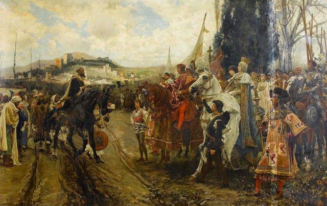 1490年,西班牙军队把孤城格林纳达重重围困了起来
