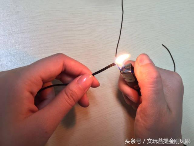 1.加热线的一端.接下来就是——换绳的繁琐步骤了.