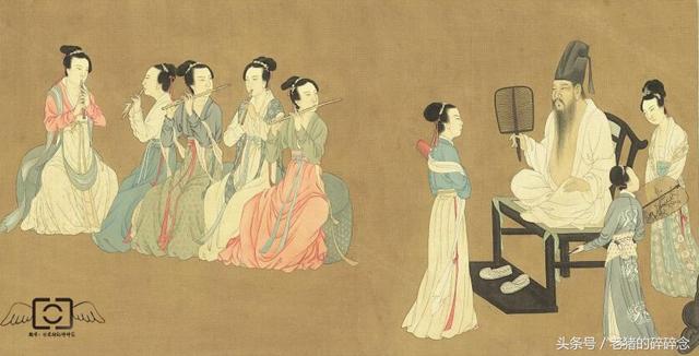 赏析中国十大名画之《韩熙载夜宴图》南唐顾闳中