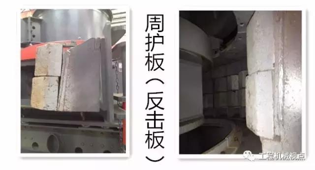 冲击式破碎机中腔护板